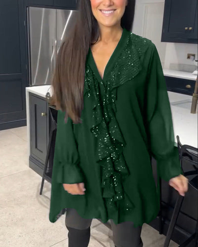 Églantine | Blouse à volants au charme intemporel™