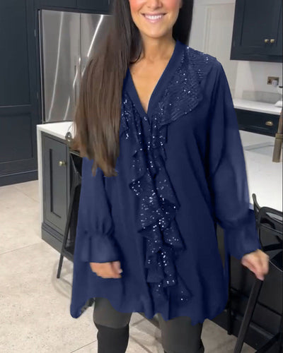 Églantine | Blouse à volants au charme intemporel™