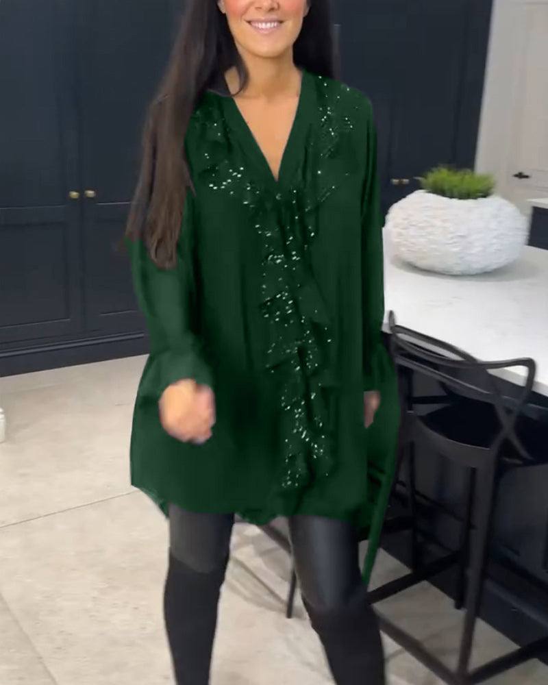 Églantine | Blouse à volants au charme intemporel™