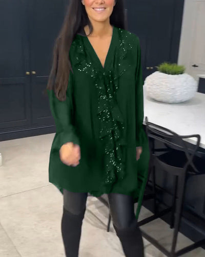 Églantine | Blouse à volants au charme intemporel™
