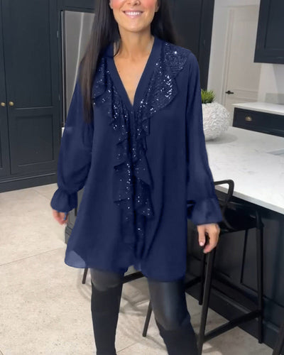 Églantine | Blouse à volants au charme intemporel™