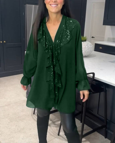 Églantine | Blouse à volants au charme intemporel™