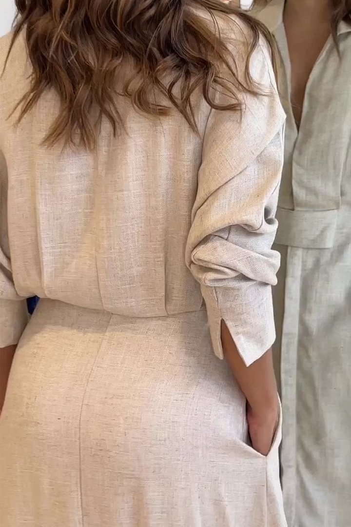 Lina | Robe Longue Chic et Flottante™
