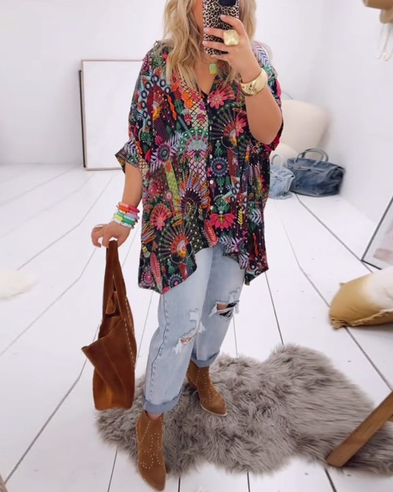 Ysoline | Blouse Imprimée Éclatante™