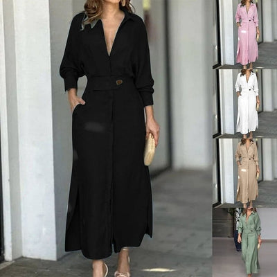 Lina | Robe Longue Chic et Flottante™