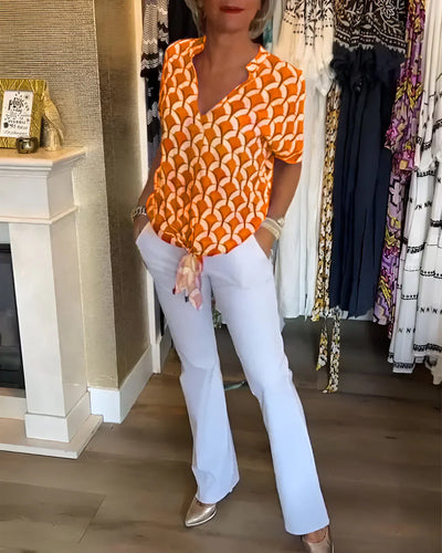 Léa | Blouse d'Été Élégante™