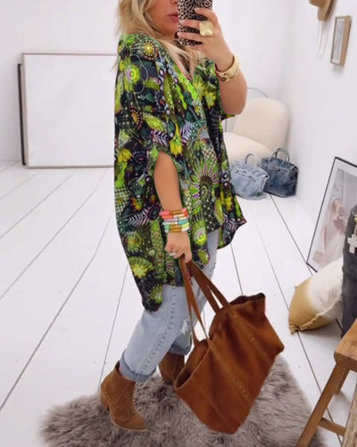 Ysoline | Blouse Imprimée Éclatante™