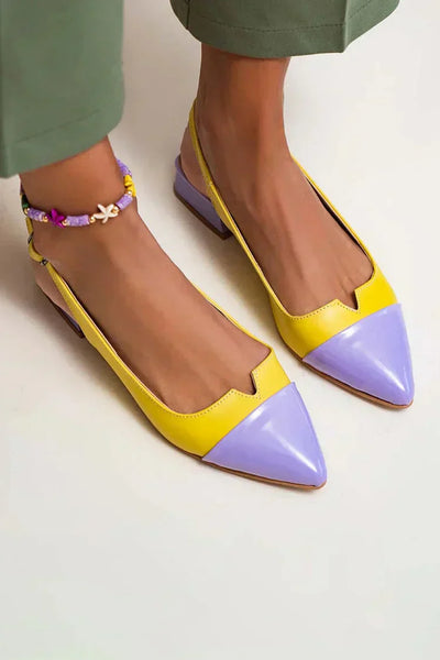 Clara | Sandales Rétro Éclatantes au Style Inédit™