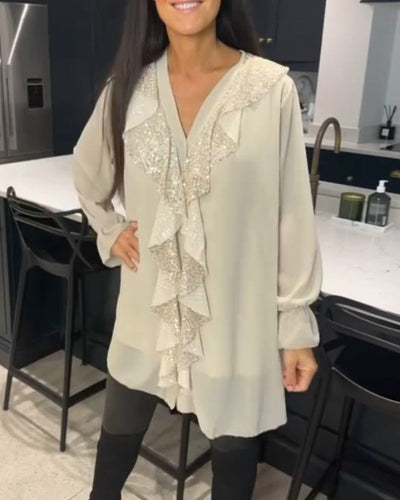 Églantine | Blouse à volants au charme intemporel™