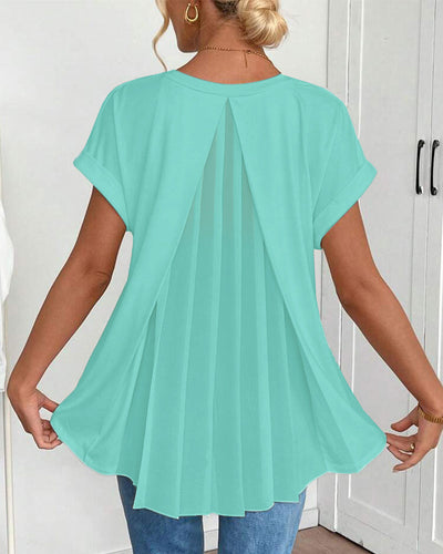 Tiphaine | T-Shirt à Manches Courtes Coloré en Patchwork™