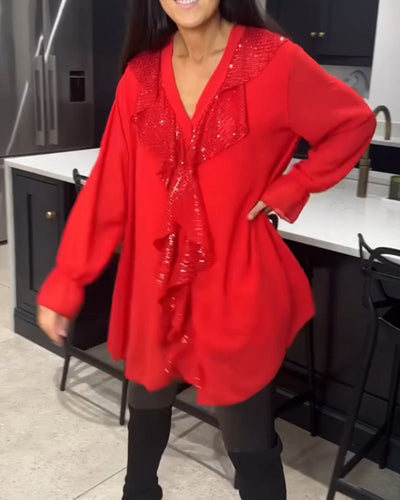 Églantine | Blouse à volants au charme intemporel™
