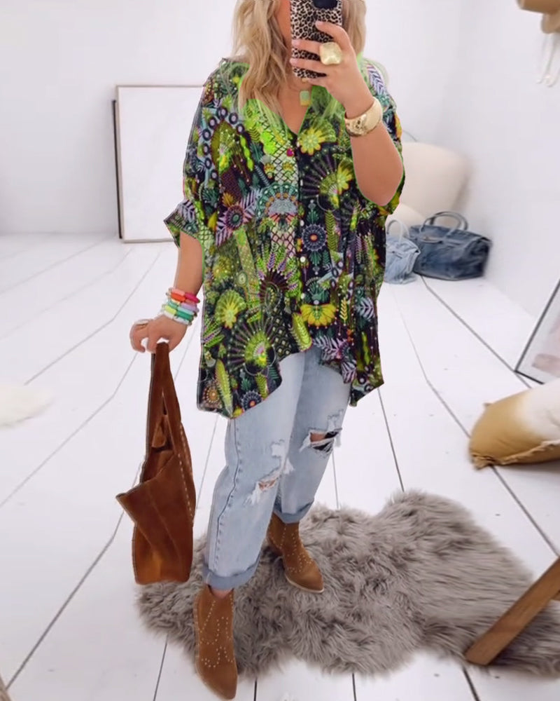 Ysoline | Blouse Imprimée Éclatante™