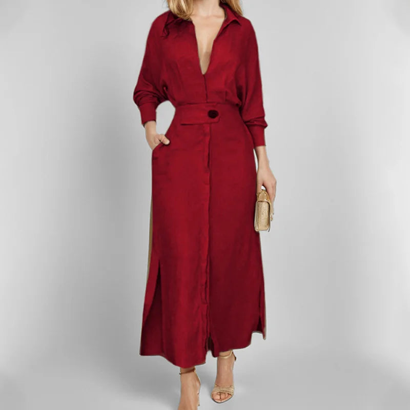 Lina | Robe Longue Chic et Flottante™