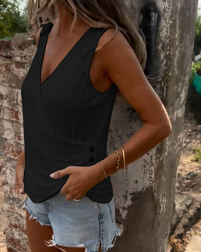 Karine | Gilet Polyvalent Avec Boutons Et Sans Manches™