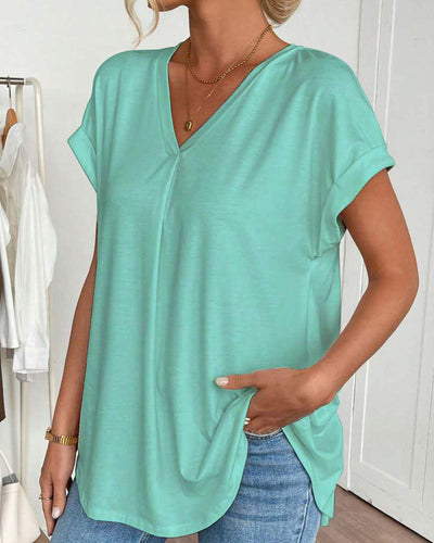 Tiphaine | T-Shirt à Manches Courtes Coloré en Patchwork™