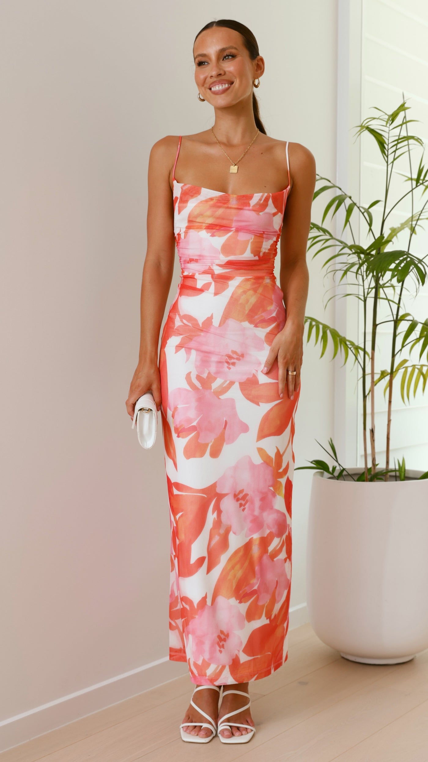 Charlotte | Robe Slip Fleurie Élégante™