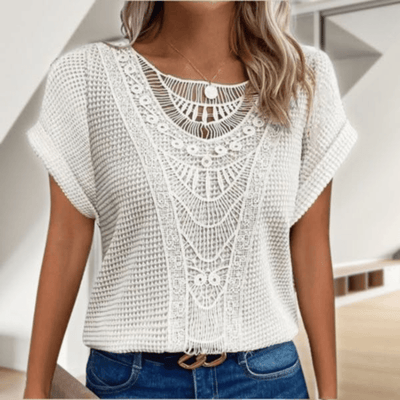 Estelle | Blouse Élégante Style Ibiza™