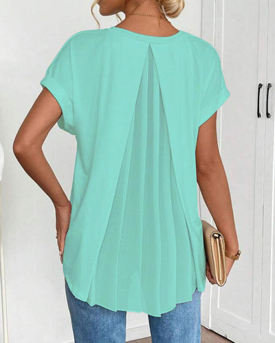 Tiphaine | T-Shirt à Manches Courtes Coloré en Patchwork™