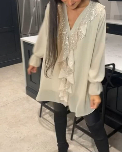 Églantine | Blouse à volants au charme intemporel™