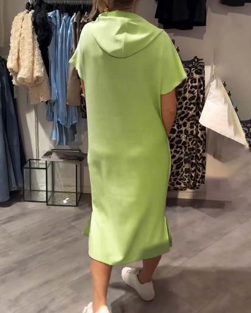 Yvette | Robe Hoodie Décontractée Élégante™