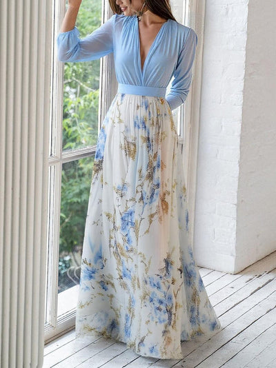 Suzanne | Robe Longue aux Manches Fluides™
