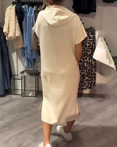 Yvette | Robe Hoodie Décontractée Élégante™