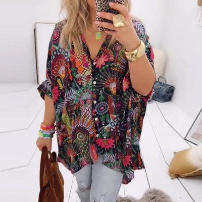 Ysoline | Blouse Imprimée Éclatante™