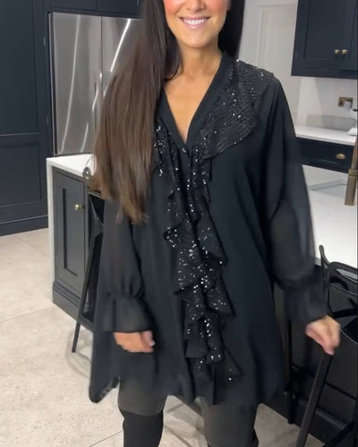 Églantine | Blouse à volants au charme intemporel™