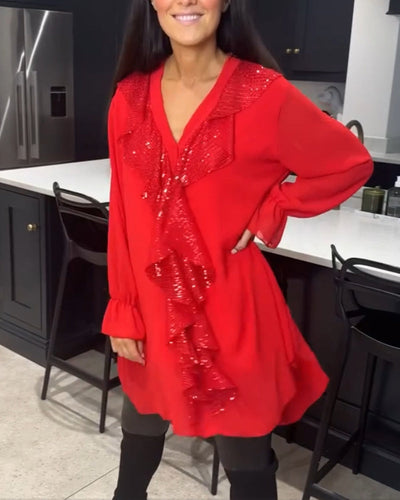 Églantine | Blouse à volants au charme intemporel™
