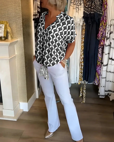 Léa | Blouse d'Été Élégante™