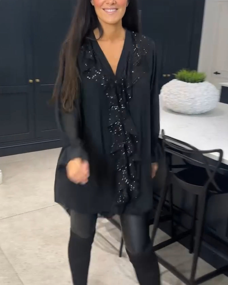 Églantine | Blouse à volants au charme intemporel™