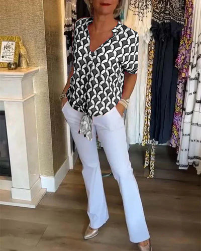 Léa | Blouse d'Été Élégante™