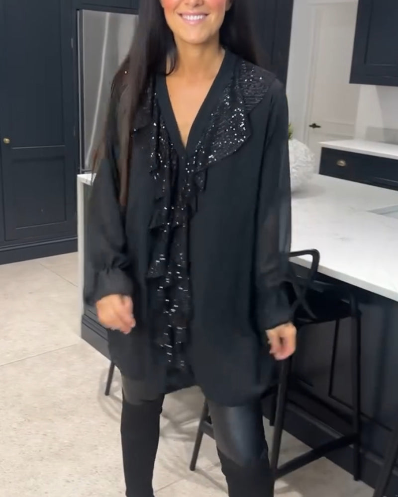 Églantine | Blouse à volants au charme intemporel™