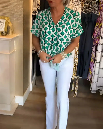 Léa | Blouse d'Été Élégante™