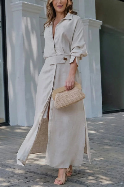 Lina | Robe Longue Chic et Flottante™