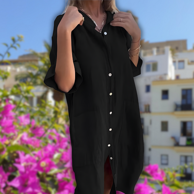 Alizée | Robe Chemise Décontractée Style Ibiza™