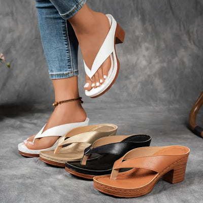 Olivia | Sandales Chic à Talons Confortables™