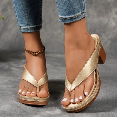 Olivia | Sandales Chic à Talons Confortables™