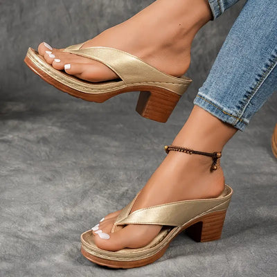 Olivia | Sandales Chic à Talons Confortables™