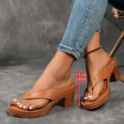 Olivia | Sandales Chic à Talons Confortables™