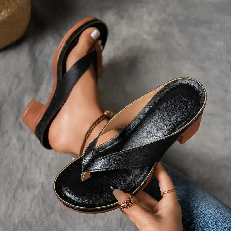 Olivia | Sandales Chic à Talons Confortables™