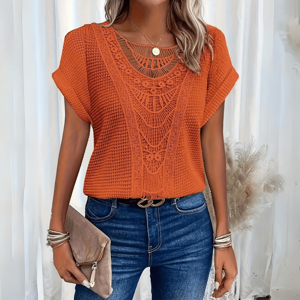 Estelle | Blouse Élégante Style Ibiza™