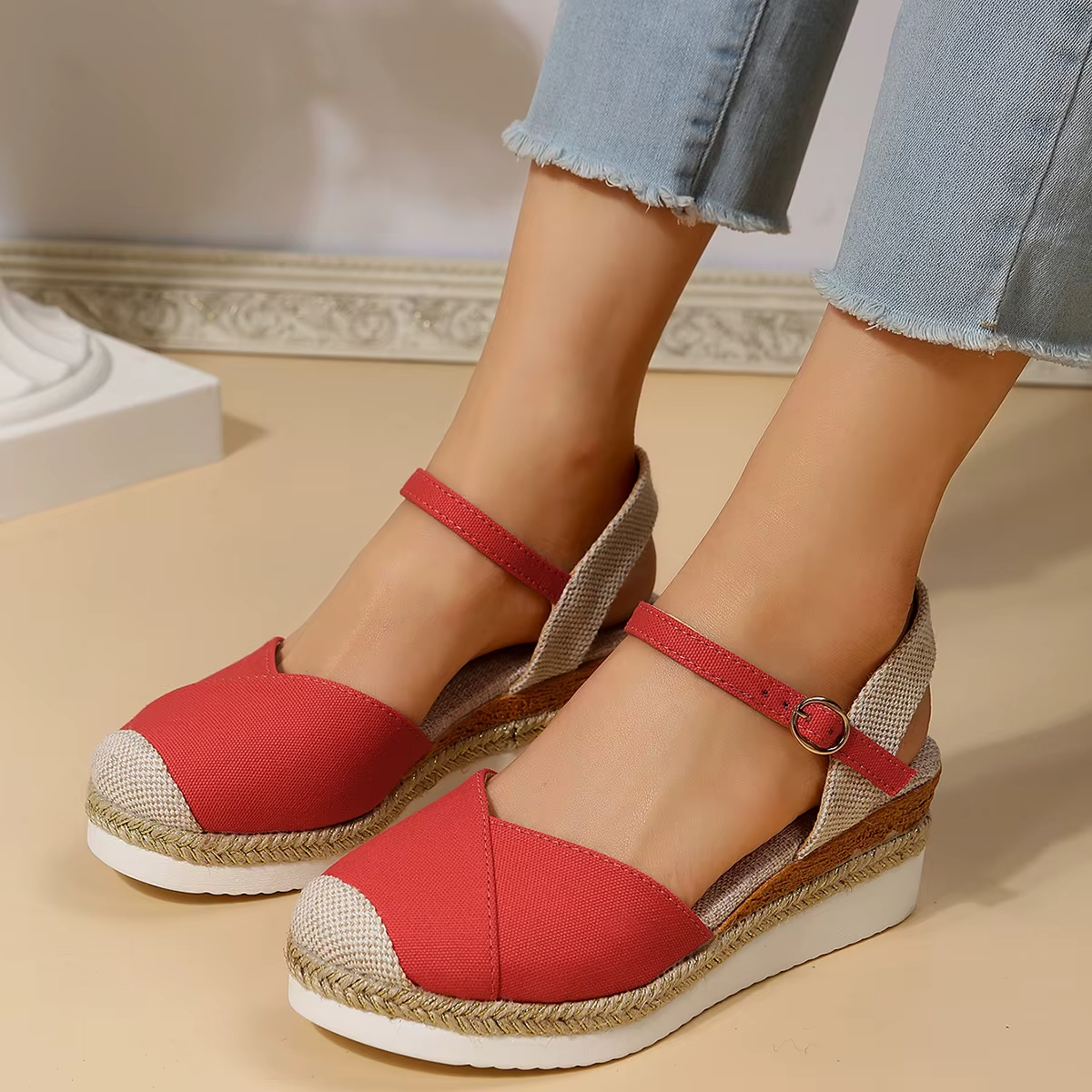 Céleste | Sandales Élégantes au Style Raffiné™