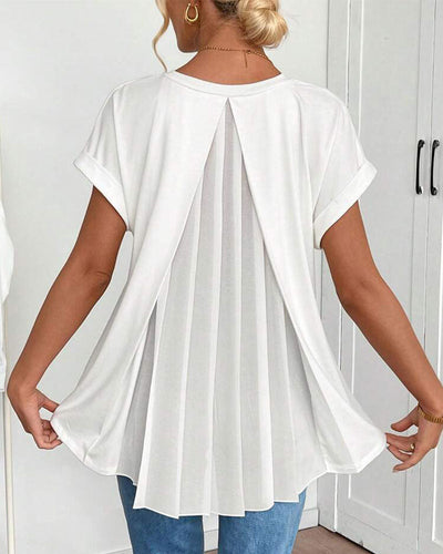 Tiphaine | T-Shirt à Manches Courtes Coloré en Patchwork™
