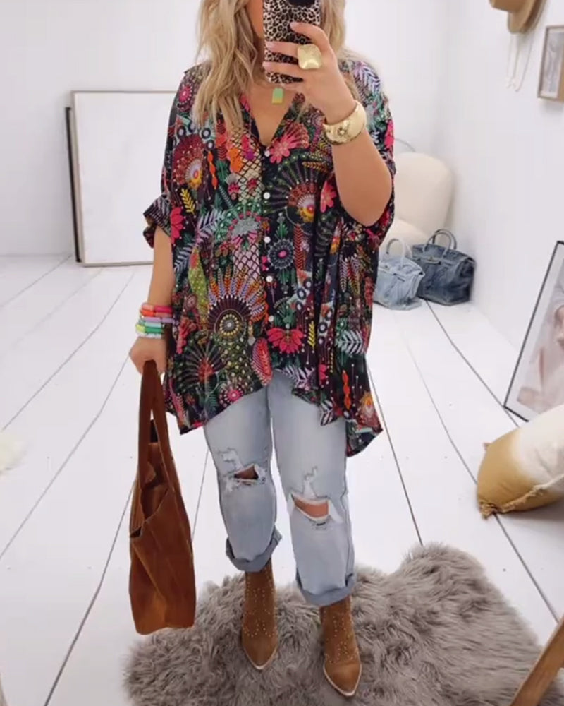 Ysoline | Blouse Imprimée Éclatante™