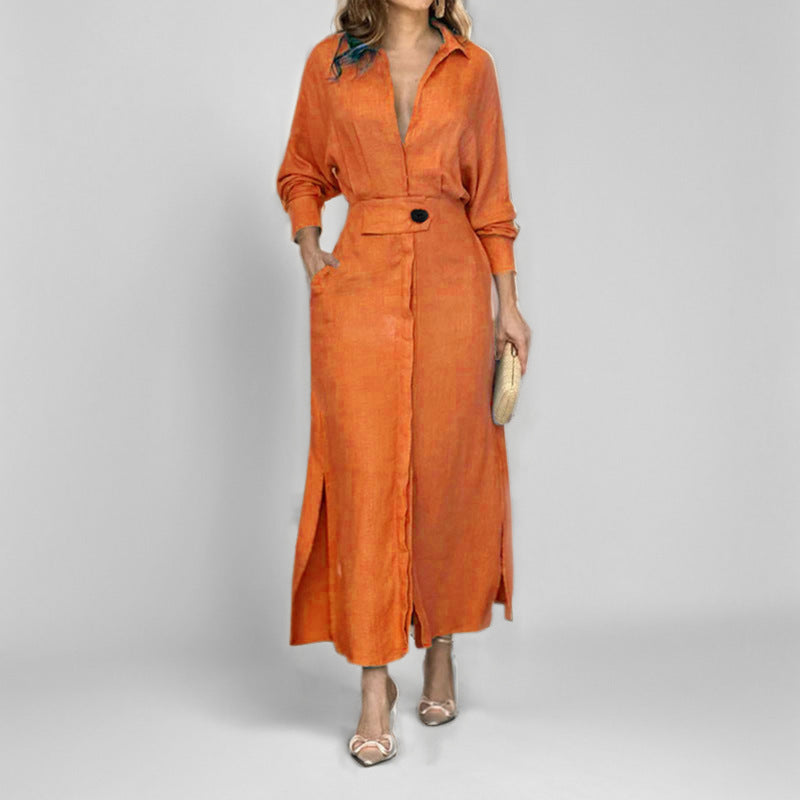 Lina | Robe Longue Chic et Flottante™