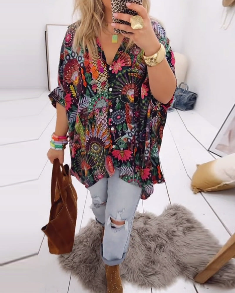 Ysoline | Blouse Imprimée Éclatante™