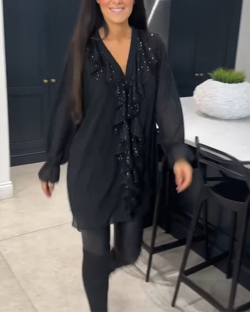 Églantine | Blouse à volants au charme intemporel™