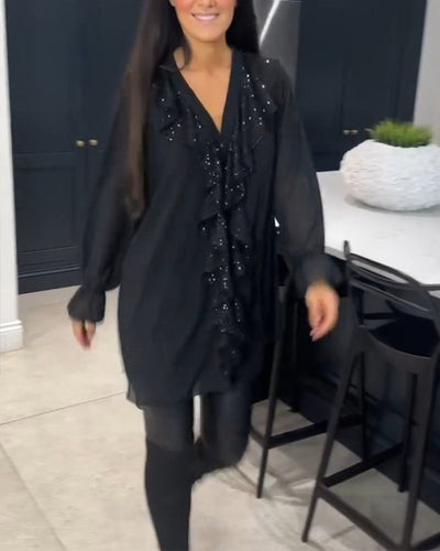 Églantine | Blouse à volants au charme intemporel™