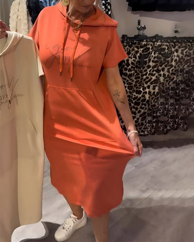 Yvette | Robe Hoodie Décontractée Élégante™